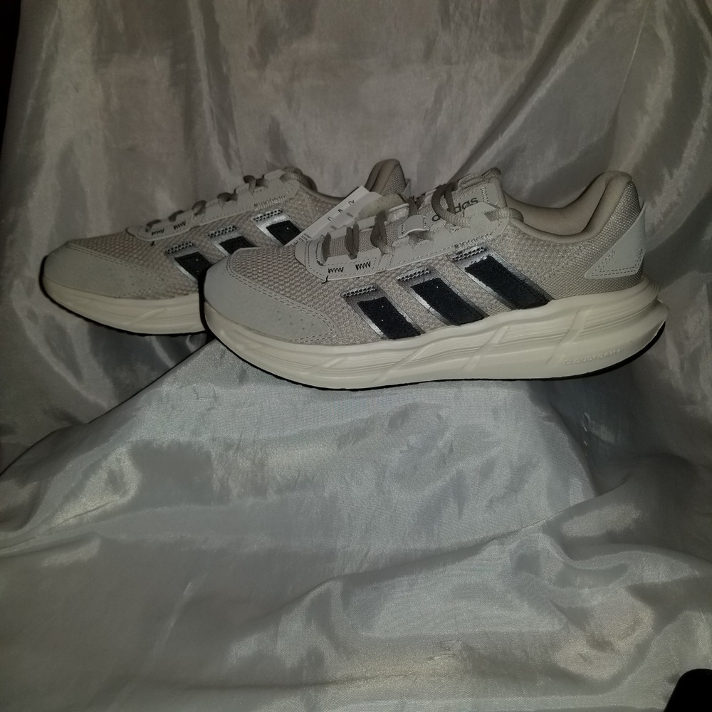 Adidas Astrastar Running Shoes Womens 9‎ Grey Excellent Cloudfoam JQ6089 Sneaker